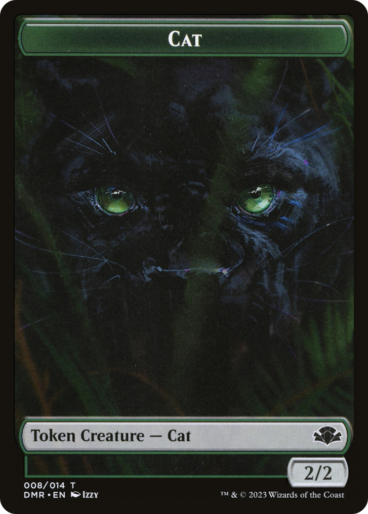 Cat Token (008) [Dominaria Remastered Tokens] | L.A. Mood Comics and Games