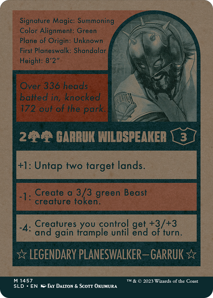 Garruk Wildspeaker [Secret Lair Drop Series] | L.A. Mood Comics and Games