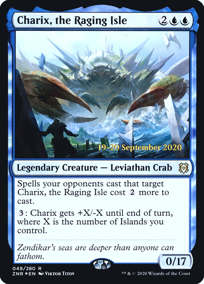 Charix, the Raging Isle [Zendikar Rising Prerelease Promos] | L.A. Mood Comics and Games