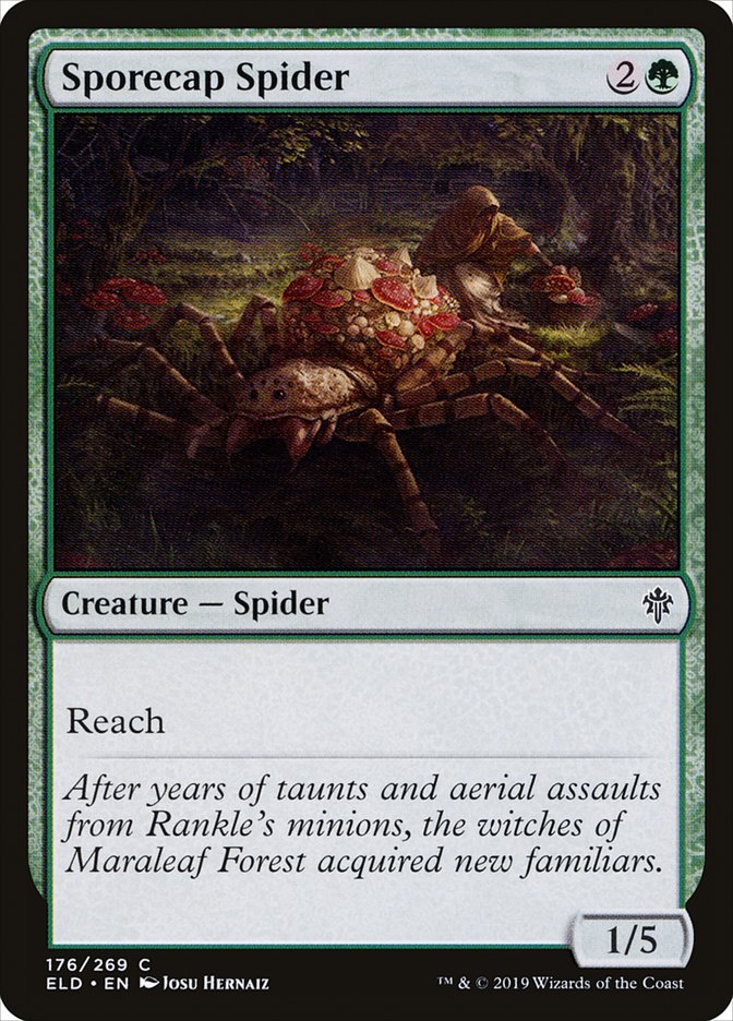 Sporecap Spider [Throne of Eldraine] | L.A. Mood Comics and Games