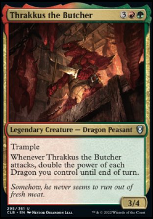 Thrakkus the Butcher [Commander Legends: Battle for Baldur's Gate] | L.A. Mood Comics and Games