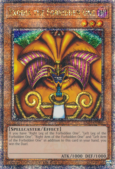 Exodia the Forbidden One [TN23-EN002] Quarter Century Secret Rare | L.A. Mood Comics and Games