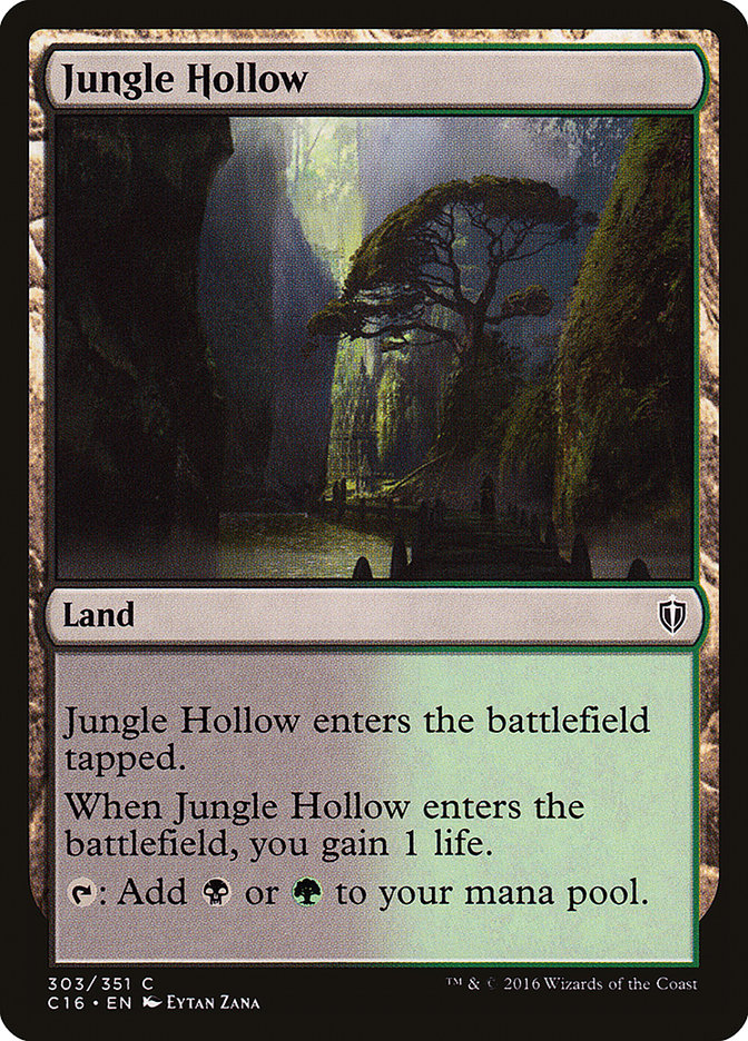 Jungle Hollow [Commander 2016] | L.A. Mood Comics and Games