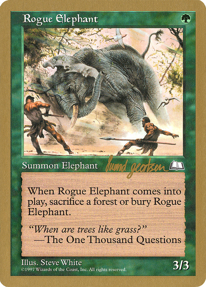 Rogue Elephant (Svend Geertsen) [World Championship Decks 1997] | L.A. Mood Comics and Games