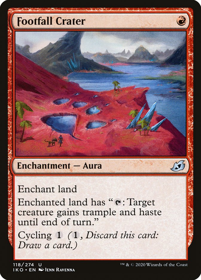 Footfall Crater [Ikoria: Lair of Behemoths] | L.A. Mood Comics and Games