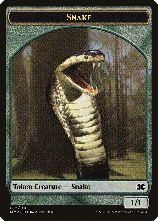 Snake Token [Modern Masters 2015 Tokens] | L.A. Mood Comics and Games