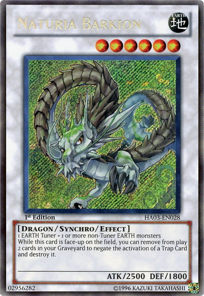 Naturia Barkion [HA03-EN028] Secret Rare | L.A. Mood Comics and Games