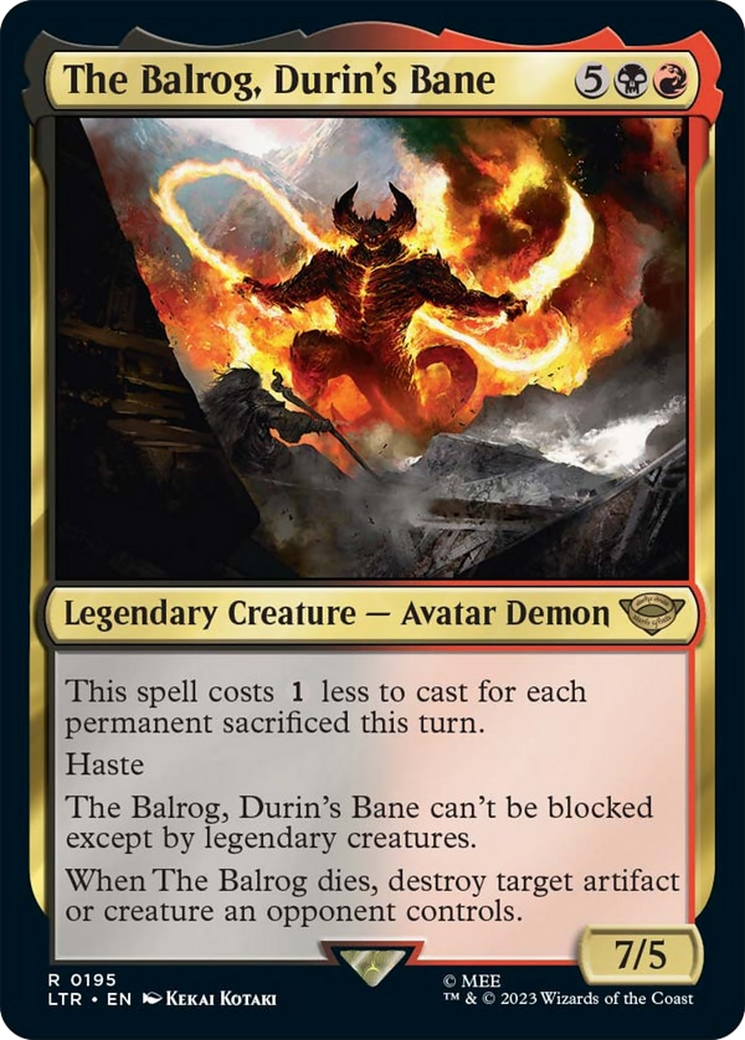 The Balrog, Durin's Bane [The Lord of the Rings: Tales of Middle-Earth] | L.A. Mood Comics and Games