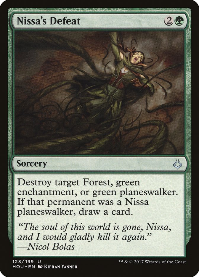 Nissa's Defeat [Hour of Devastation] | L.A. Mood Comics and Games