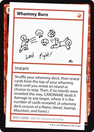 Whammy Burn (2021 Edition) [Mystery Booster Playtest Cards] | L.A. Mood Comics and Games