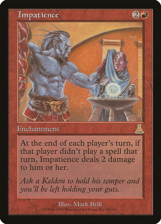 Impatience [Urza's Destiny] | L.A. Mood Comics and Games