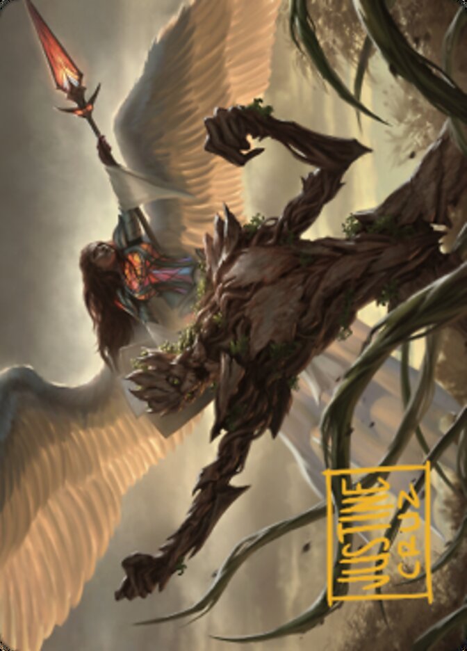 Strength of the Coalition Art Card (Gold-Stamped Signature) [Dominaria United Art Series] | L.A. Mood Comics and Games