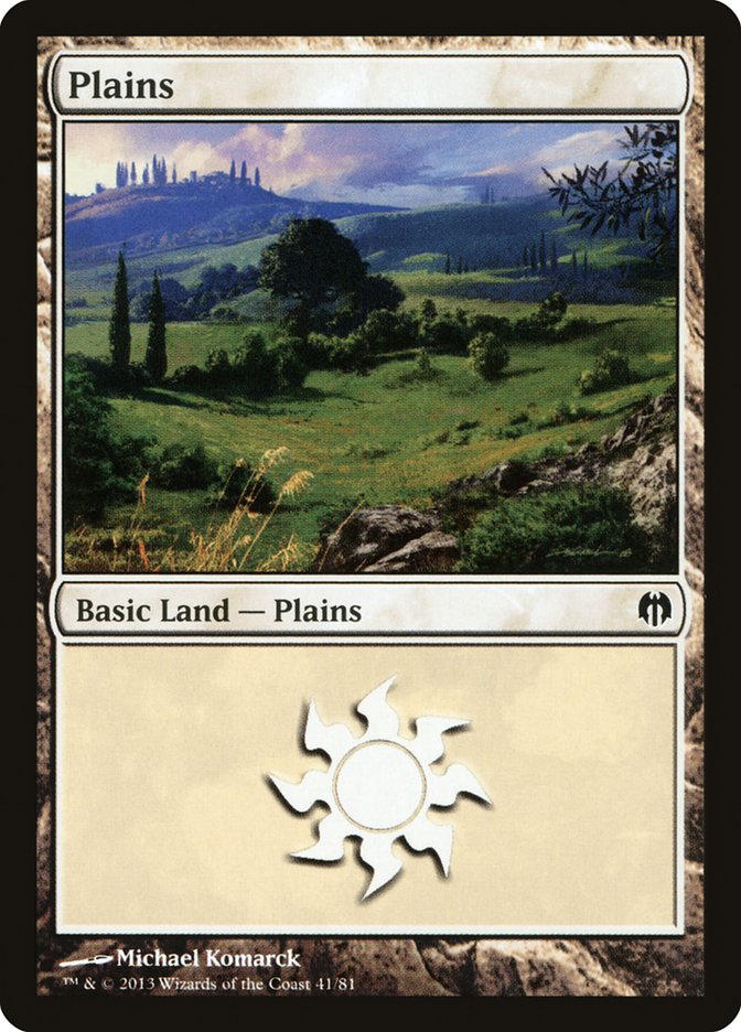 Plains (41) [Duel Decks: Heroes vs. Monsters] | L.A. Mood Comics and Games