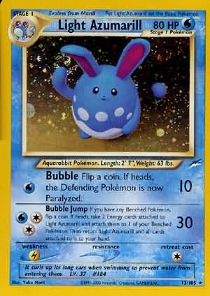 Light Azumarill (13/105) [Neo Destiny Unlimited] | L.A. Mood Comics and Games