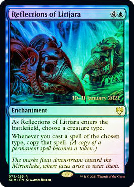 Reflections of Littjara [Kaldheim Prerelease Promos] | L.A. Mood Comics and Games