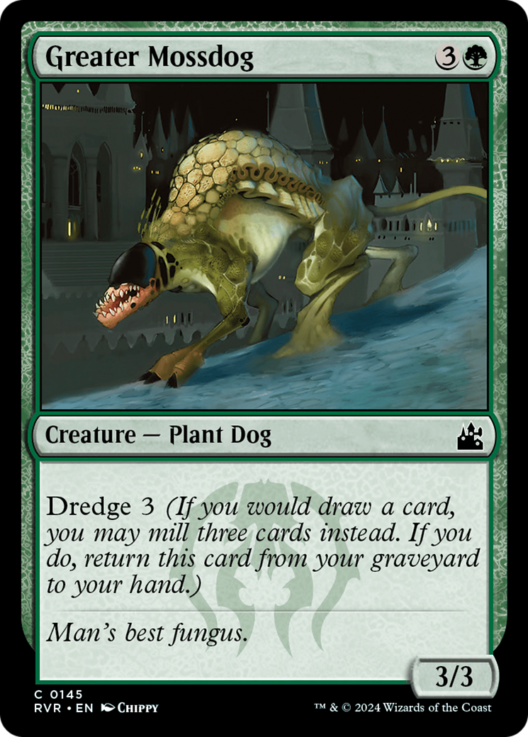 Greater Mossdog [Ravnica Remastered] | L.A. Mood Comics and Games