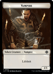 Vampire // Skeleton Pirate Double-Sided Token [The Lost Caverns of Ixalan Tokens] | L.A. Mood Comics and Games