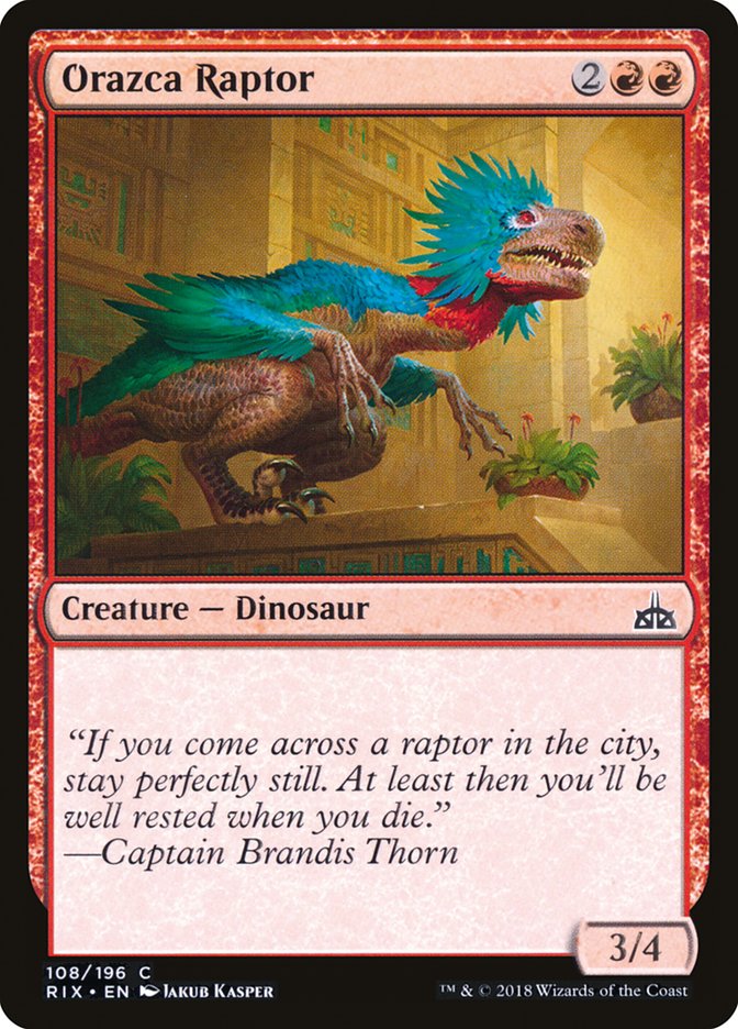 Orazca Raptor [Rivals of Ixalan] | L.A. Mood Comics and Games
