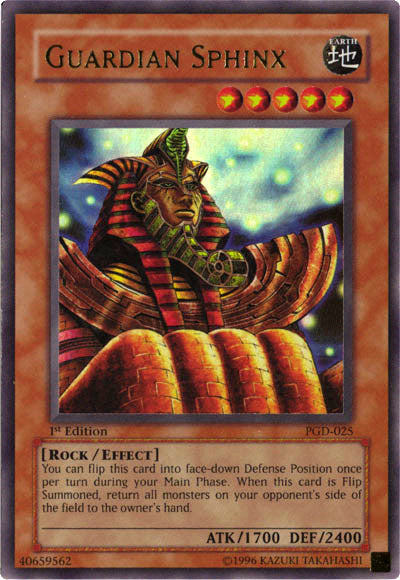Guardian Sphinx [PGD-025] Ultra Rare | L.A. Mood Comics and Games