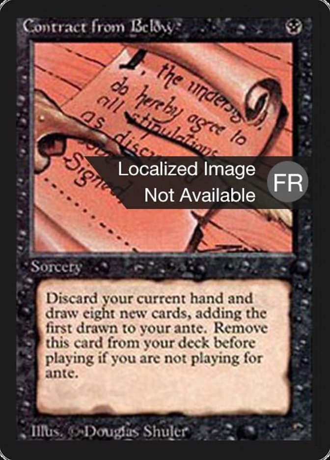 Contract from Below [Foreign Black Border] | L.A. Mood Comics and Games