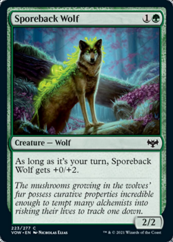 Sporeback Wolf [Innistrad: Crimson Vow] | L.A. Mood Comics and Games