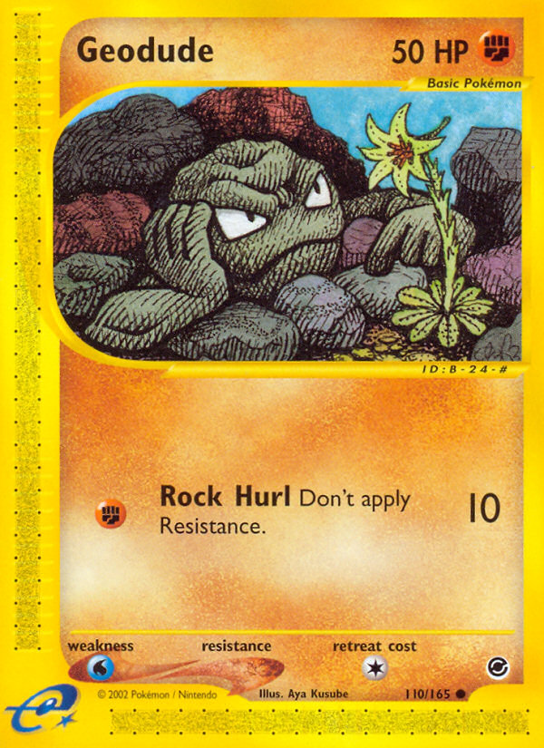 Geodude (110/165) [Expedition: Base Set] | L.A. Mood Comics and Games
