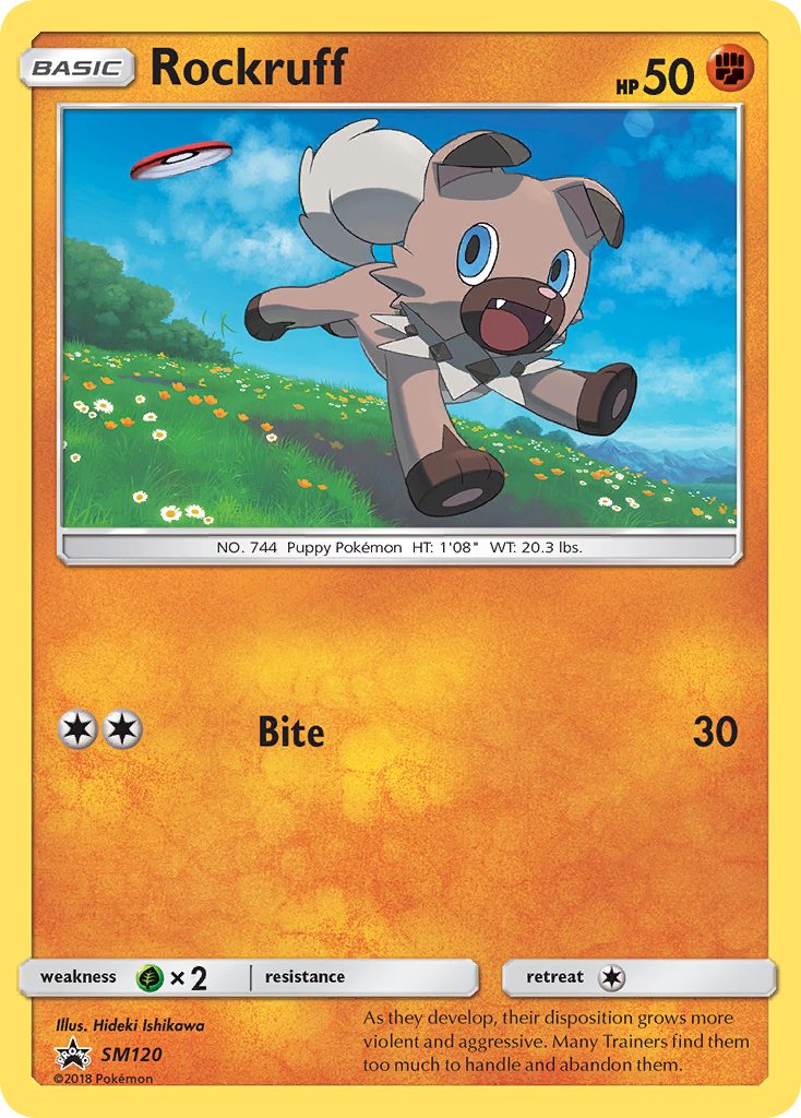 Rockruff (SM120) [Sun & Moon: Black Star Promos] | L.A. Mood Comics and Games