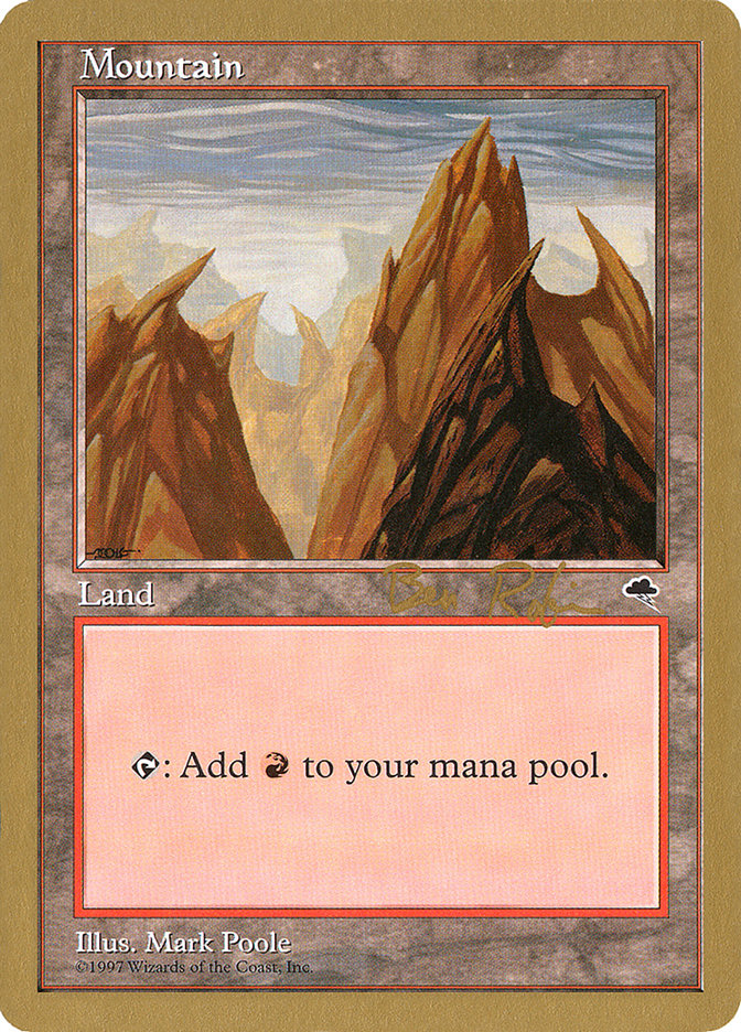 Mountain (br343) (Ben Rubin) [World Championship Decks 1998] | L.A. Mood Comics and Games