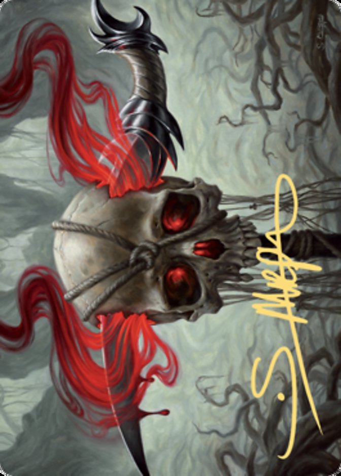 Mind Carver Art Card (Gold-Stamped Signature) [Zendikar Rising Art Series] | L.A. Mood Comics and Games