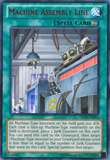 Machine Assembly Line (Red) [DL16-EN014] Rare | L.A. Mood Comics and Games