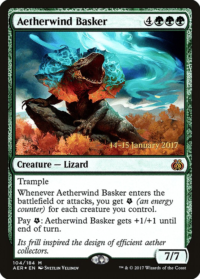 Aetherwind Basker [Aether Revolt Prerelease Promos] | L.A. Mood Comics and Games
