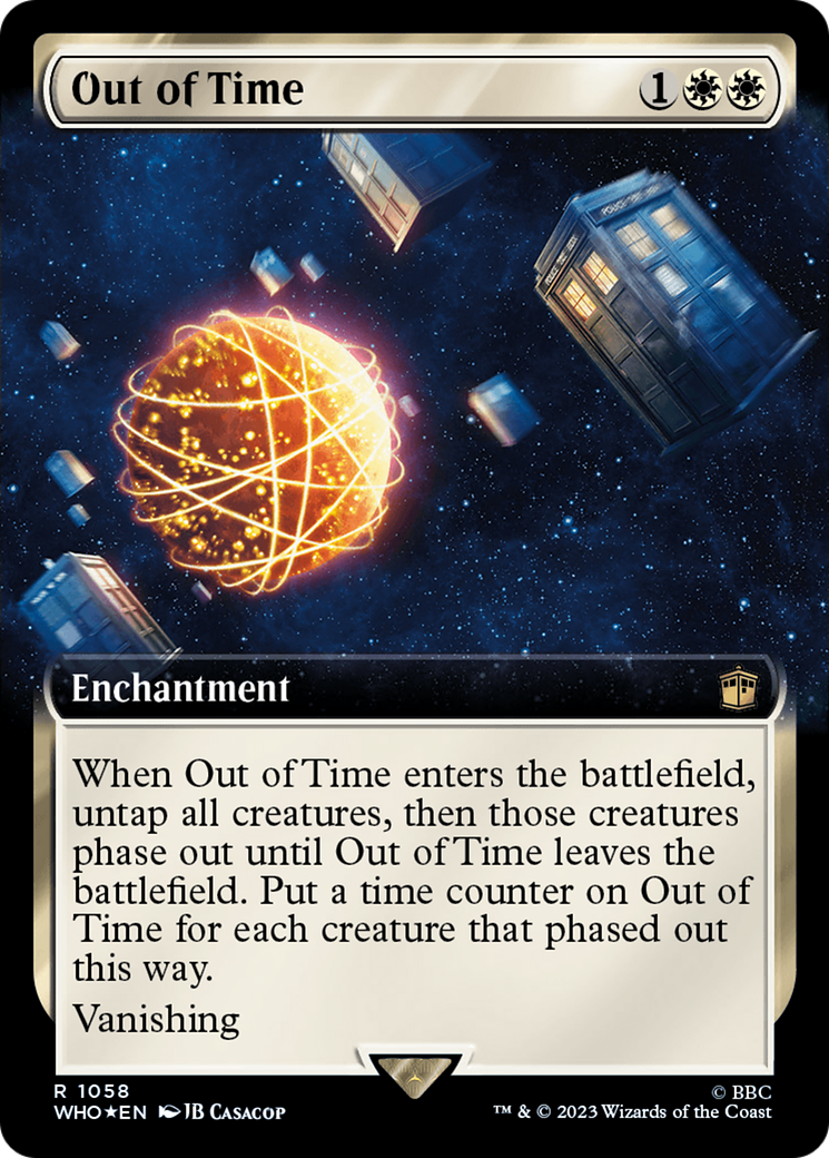 Out of Time (Extended Art) (Surge Foil) [Doctor Who] | L.A. Mood Comics and Games