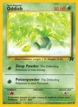 Oddish (63/82) [Team Rocket Unlimited] | L.A. Mood Comics and Games