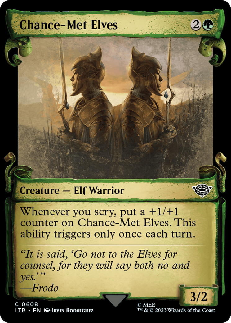 Chance-Met Elves [The Lord of the Rings: Tales of Middle-Earth Showcase Scrolls] | L.A. Mood Comics and Games