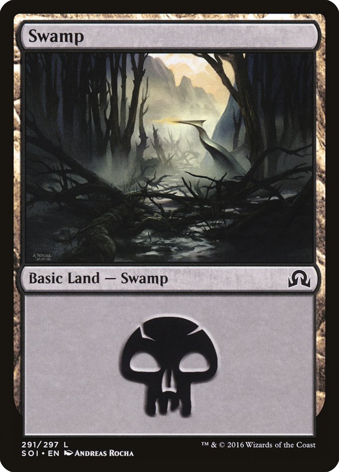 Swamp (291) [Shadows over Innistrad] | L.A. Mood Comics and Games