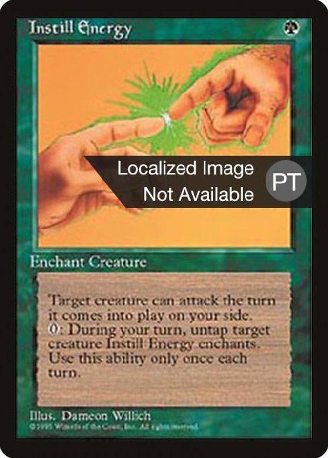 Instill Energy [Fourth Edition (Foreign Black Border)] | L.A. Mood Comics and Games