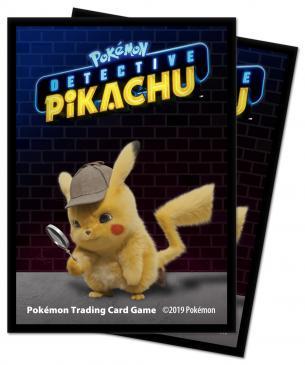 Pokémon: Detective Pikachu - Pikachu Deck Protector sleeves 65ct | L.A. Mood Comics and Games