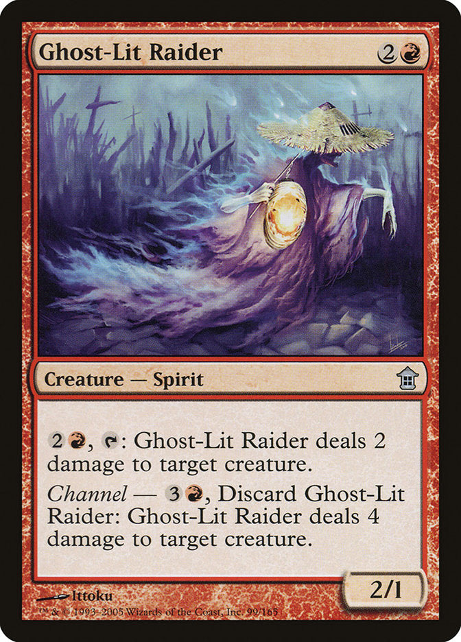Ghost-Lit Raider [Saviors of Kamigawa] | L.A. Mood Comics and Games