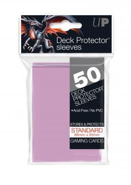 50ct Bright Pink Standard Deck Protectors | L.A. Mood Comics and Games