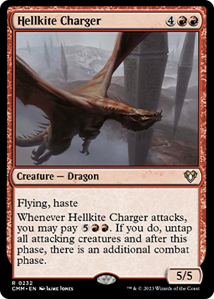 Hellkite Charger [Commander Masters] | L.A. Mood Comics and Games