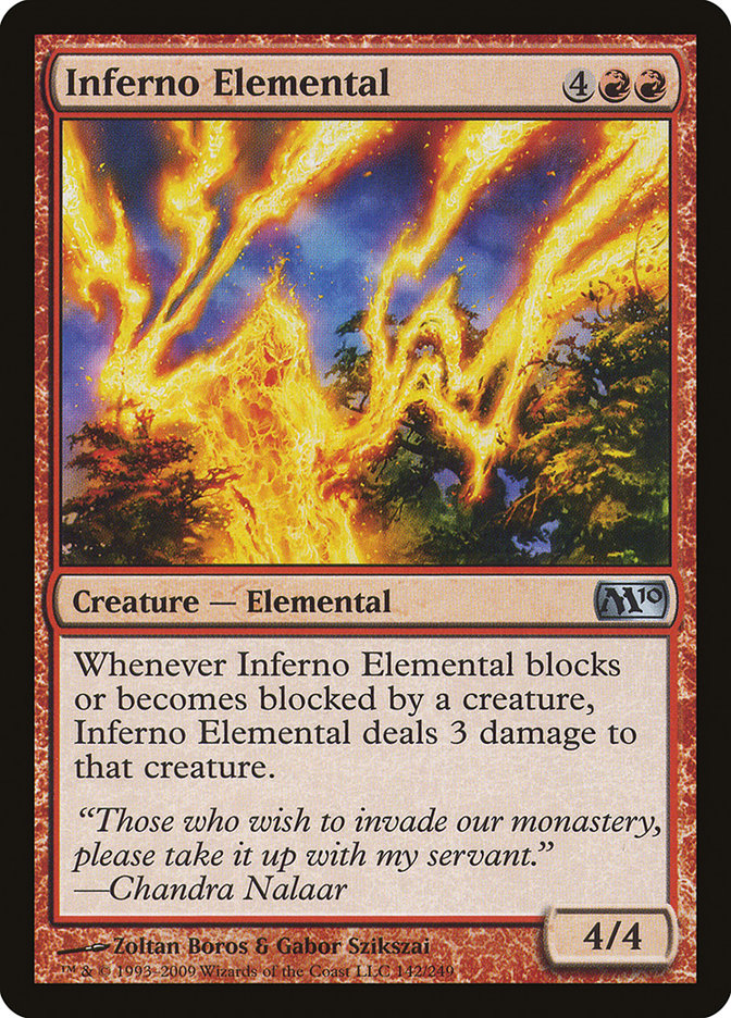 Inferno Elemental [Magic 2010] | L.A. Mood Comics and Games