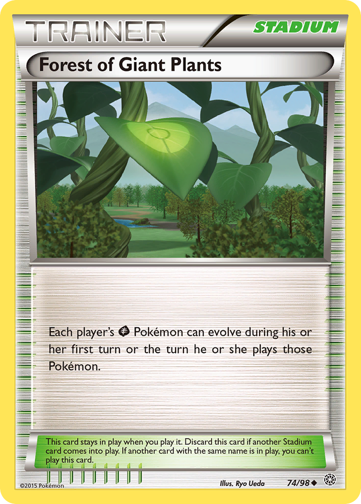 Forest of Giant Plants (74/98) [XY: Ancient Origins] | L.A. Mood Comics and Games