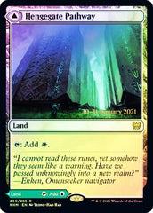 Hengegate Pathway // Mistgate Pathway [Kaldheim Prerelease Promos] | L.A. Mood Comics and Games