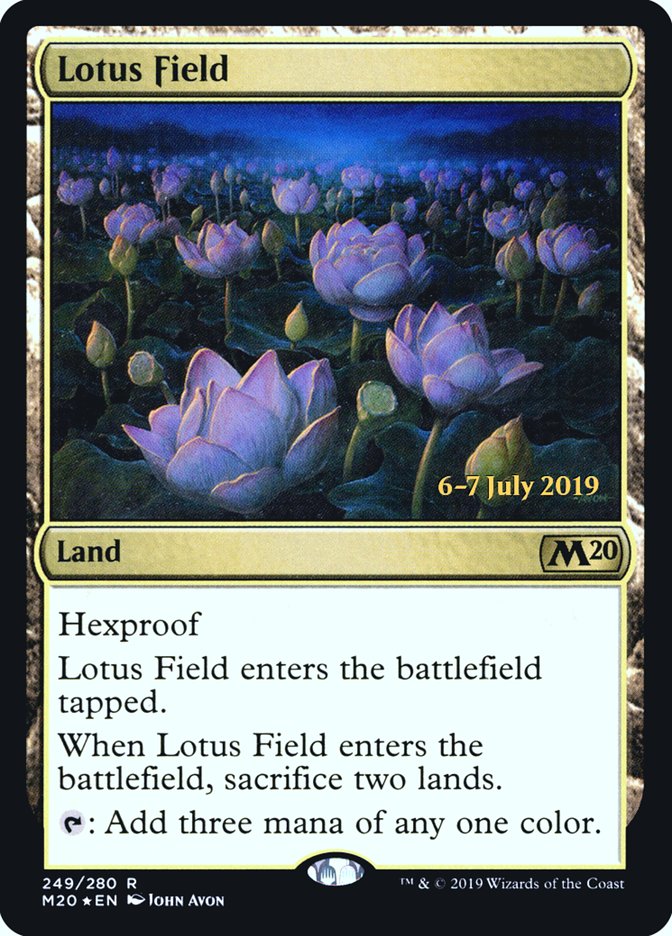 Lotus Field [Core Set 2020 Prerelease Promos] | L.A. Mood Comics and Games