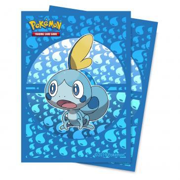 Sword and Shield Galar Starters Sobble Deck Protector sleeve 65ct for Pokémon | L.A. Mood Comics and Games