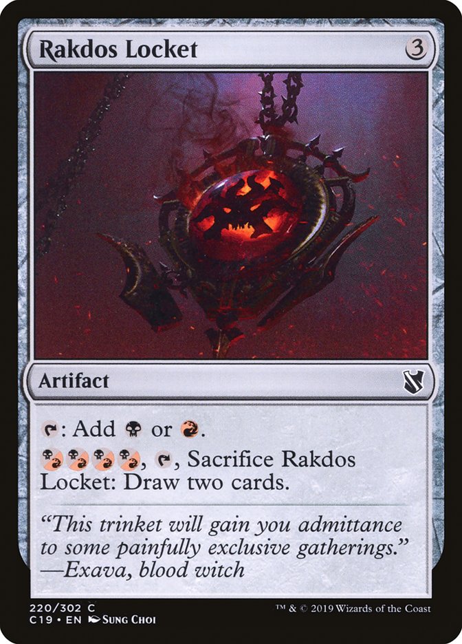 Rakdos Locket [Commander 2019] | L.A. Mood Comics and Games