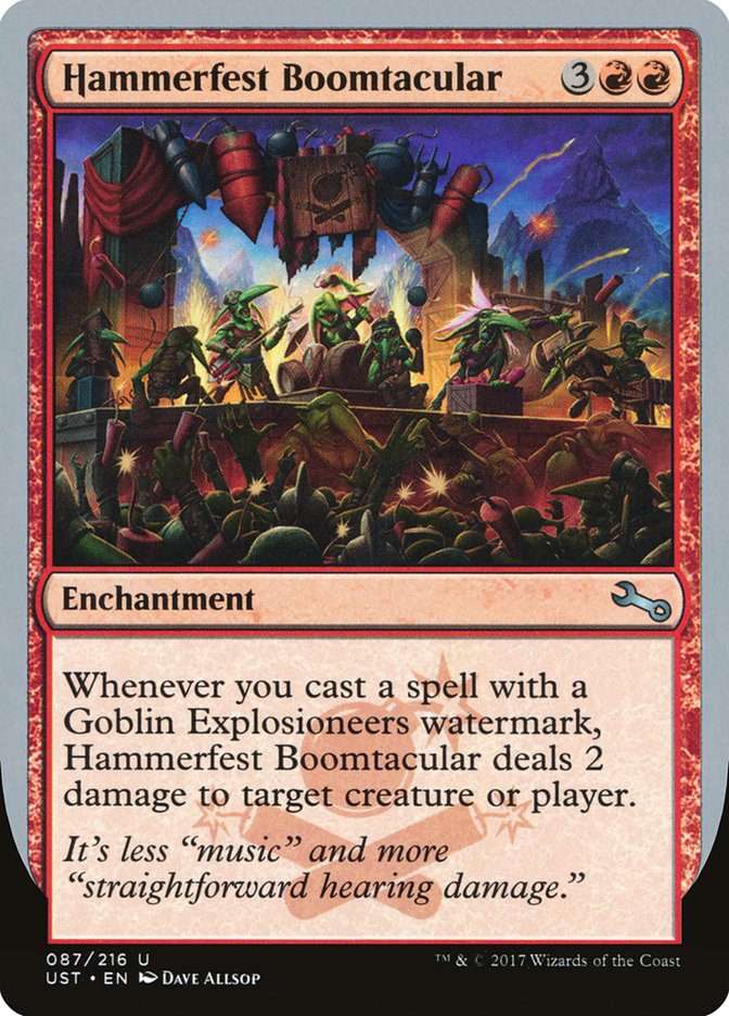 Hammerfest Boomtacular [Unstable] | L.A. Mood Comics and Games