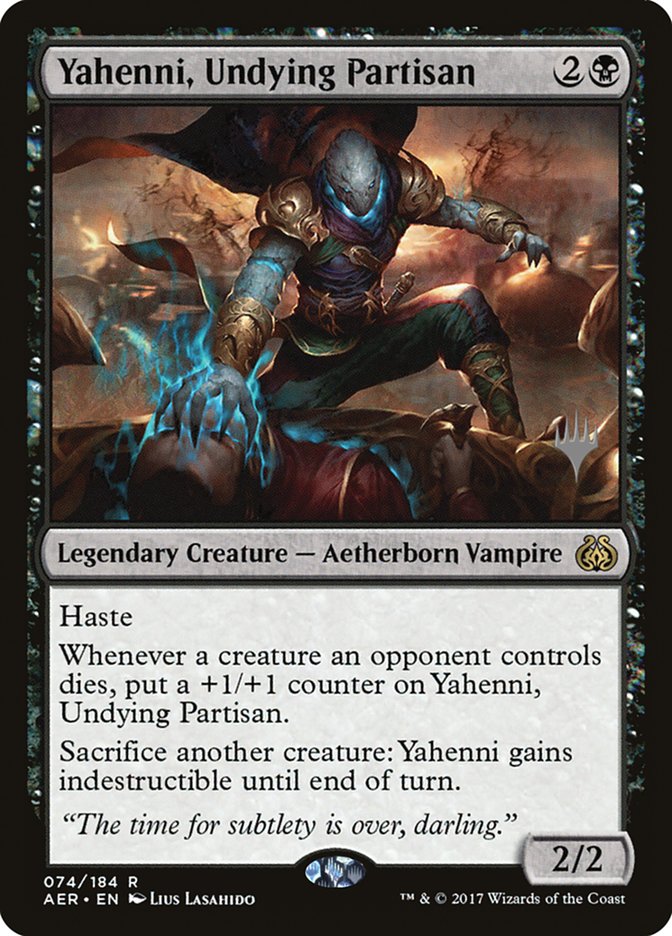 Yahenni, Undying Partisan (Promo Pack) [Aether Revolt Promos] | L.A. Mood Comics and Games