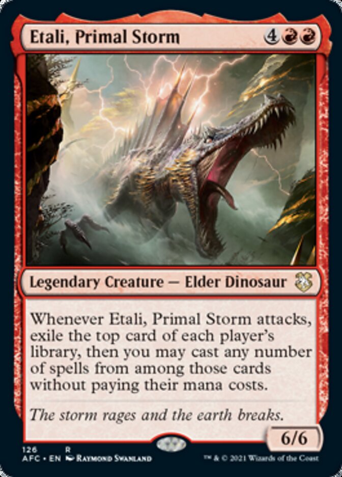 Etali, Primal Storm [Dungeons & Dragons: Adventures in the Forgotten Realms Commander] | L.A. Mood Comics and Games