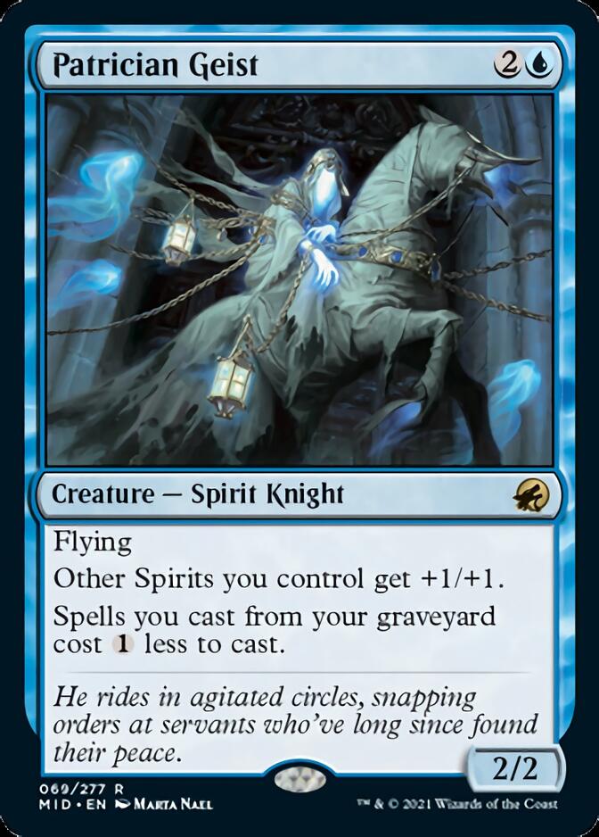 Patrician Geist [Innistrad: Midnight Hunt] | L.A. Mood Comics and Games